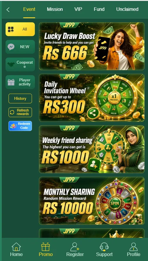 jj99 promotions